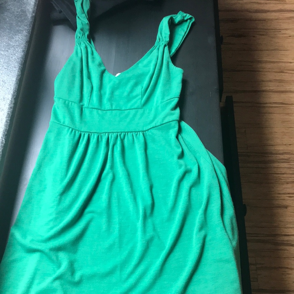 Summery green dress from urban outfitters